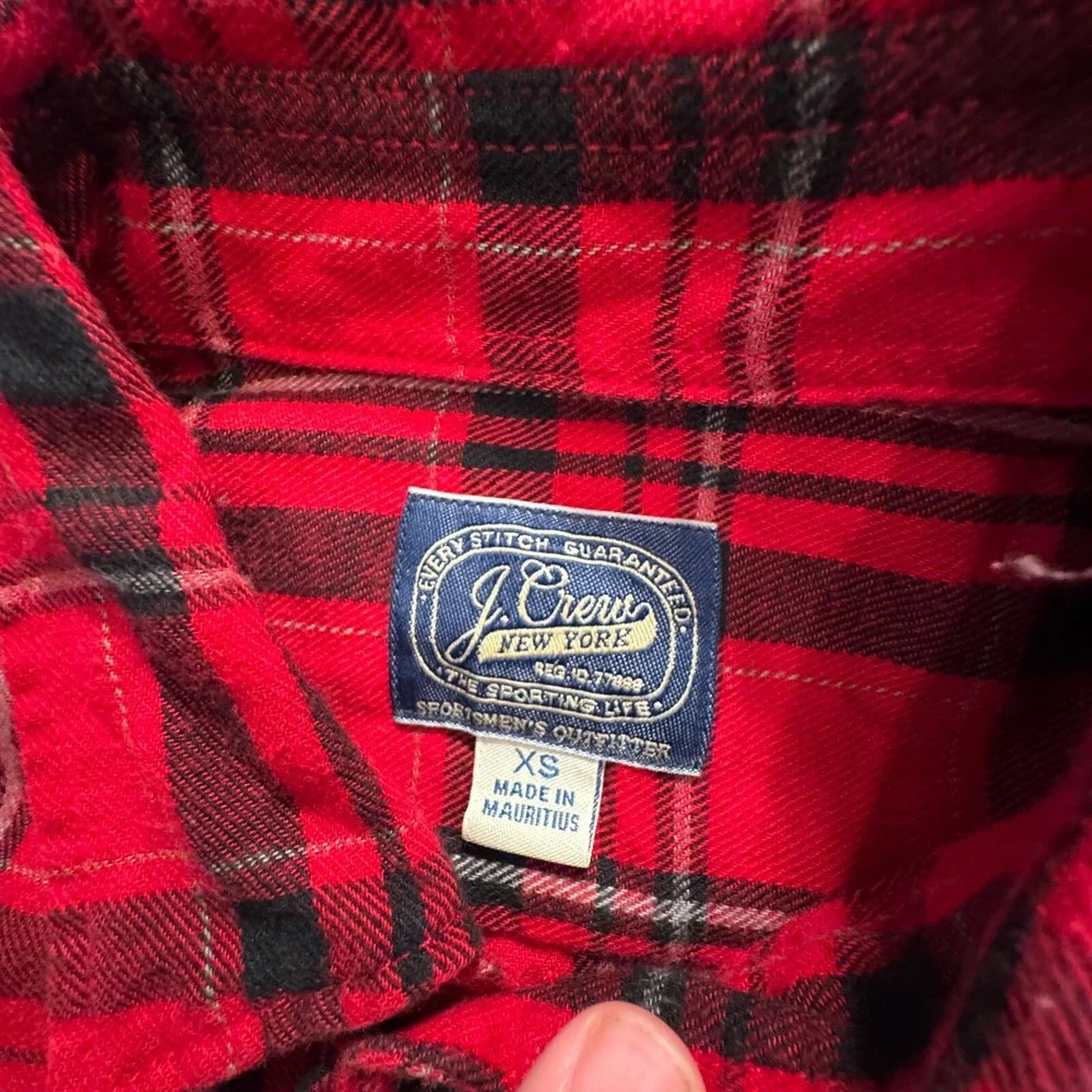 J. Crew crew flannel